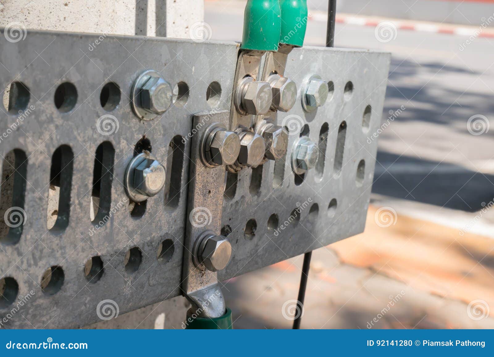 Ground Bar stock photo. Image of voltage, 92141280