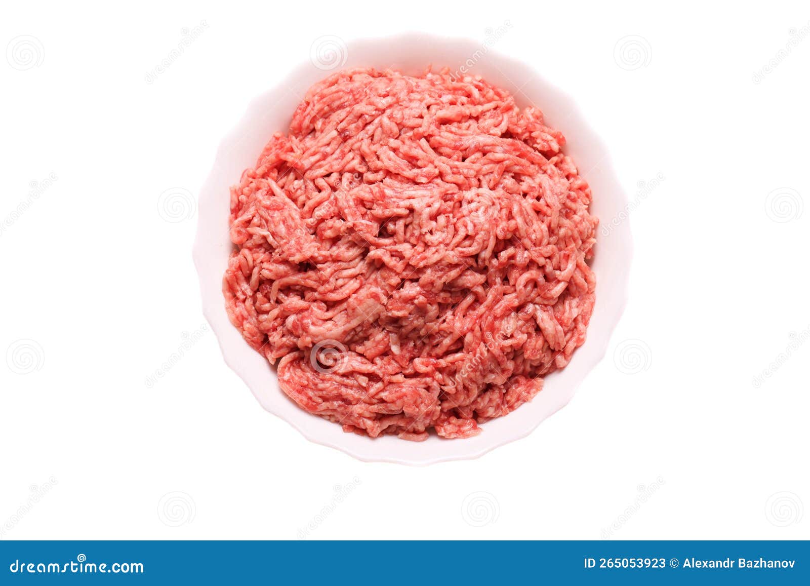 Ground beef in plate stock image. Image of shop, stuffing 265053923