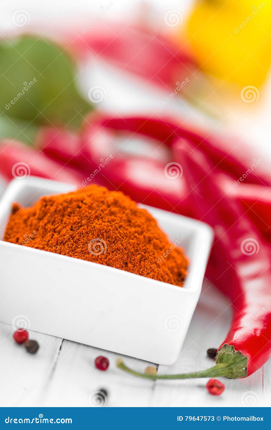 Ground chili stock image. Image of natural, flavoring 79647573