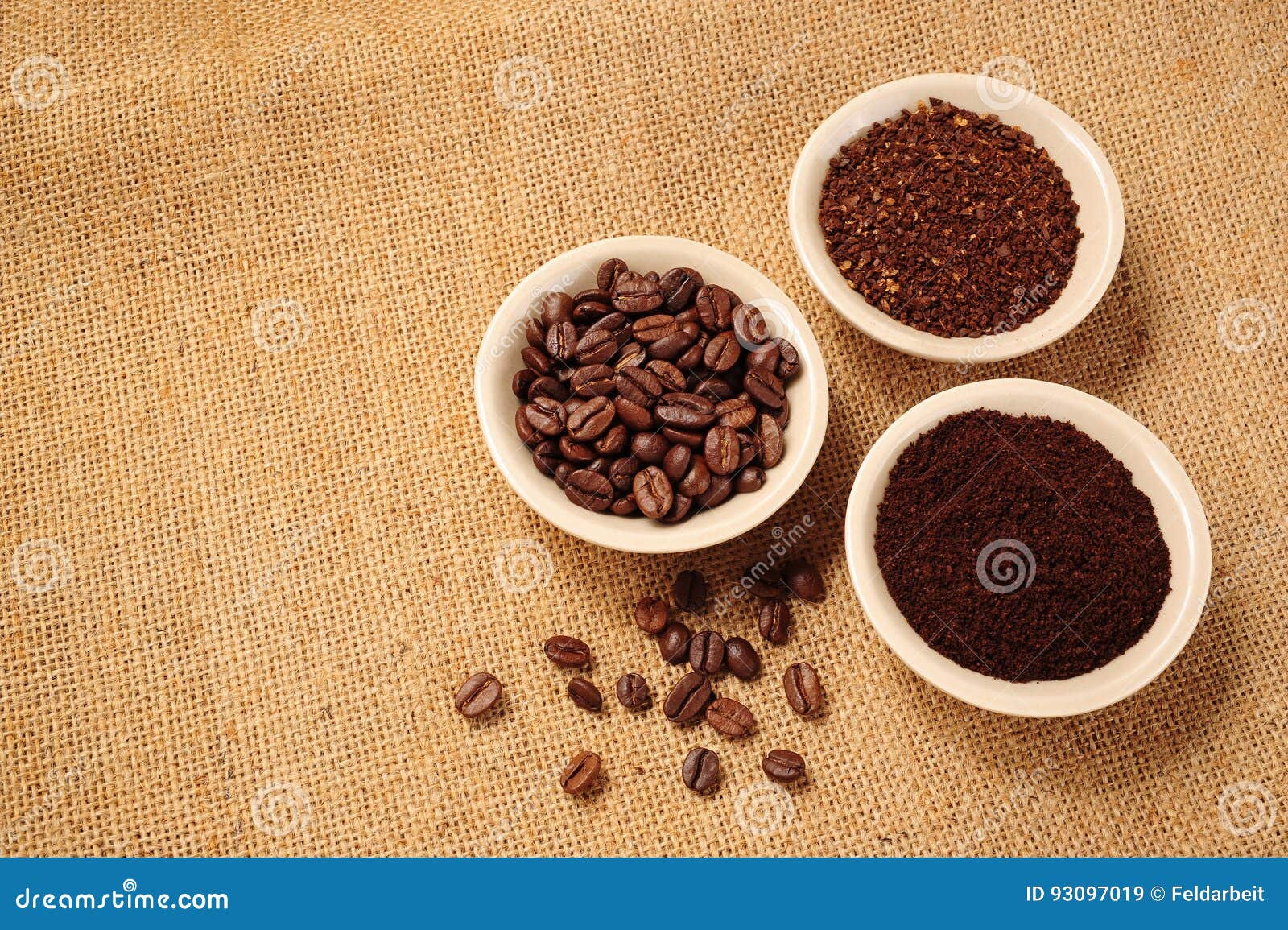 Ground coffee stock image. Image of coarse, ground, caffeine 93097019