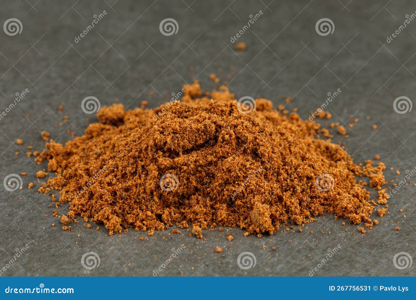 Ground Nutmeg Seasoning a Lot Closeup Stock Image Image of herb
