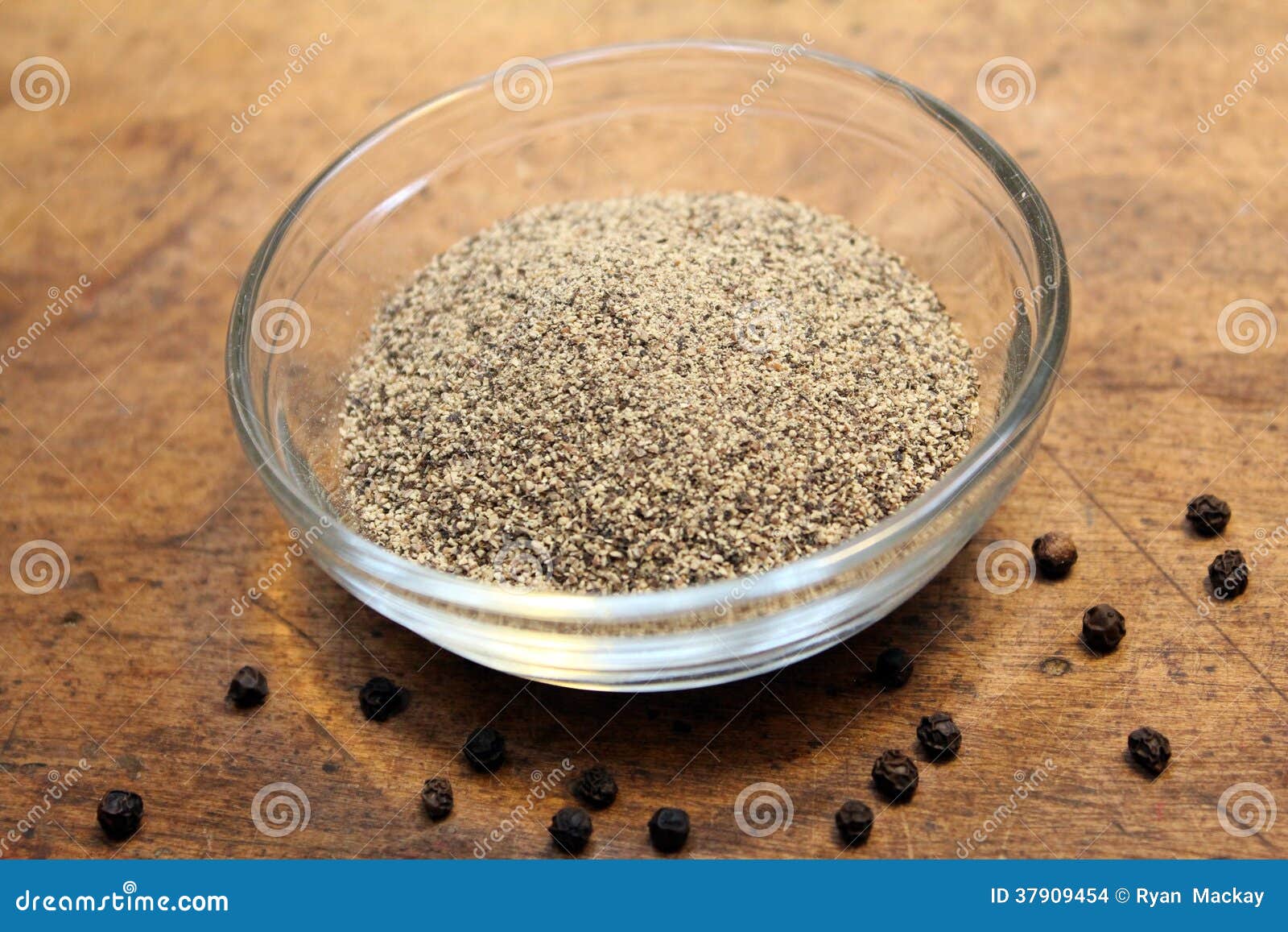Ground pepper stock photo. Image of flavor, brown, glass 37909454