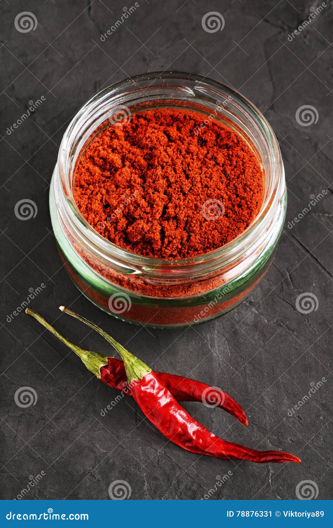 Ground red chili pepper stock image. Image of milled 78876331