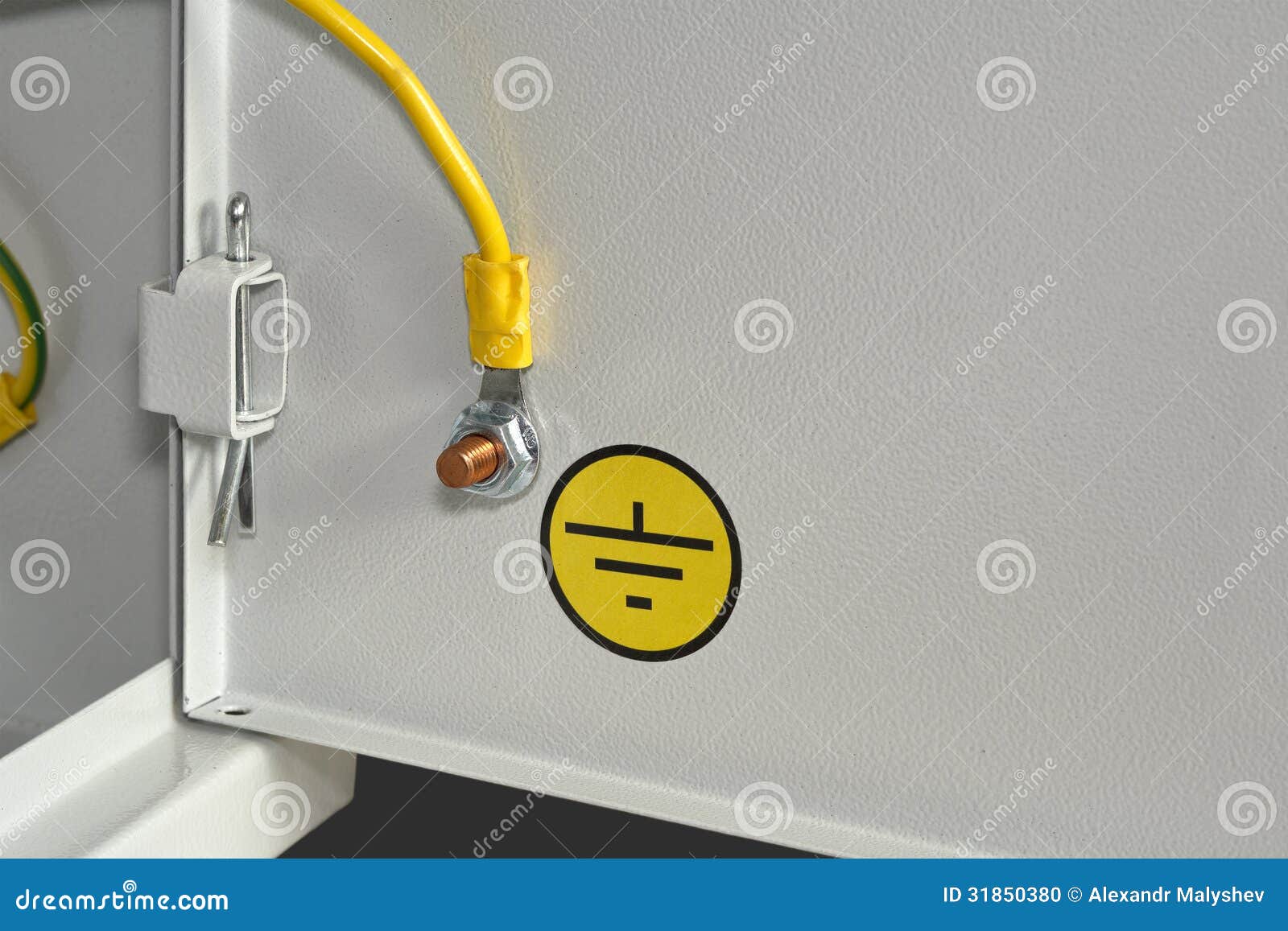 Grounding Bolt. Stock Photo Image 31850380