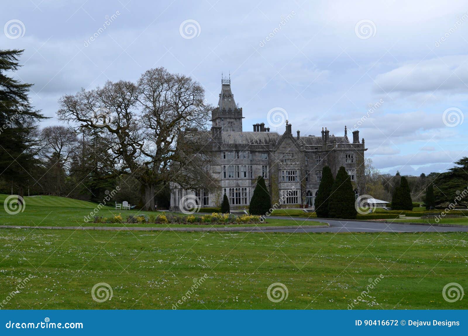 The Grounds Surrounding Adare Manor in County Limerick Stock Photo