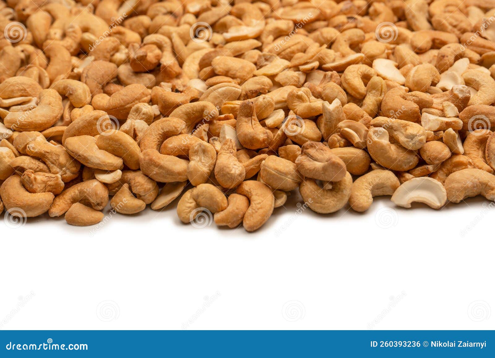 A Group of Almonds, Pistachios, Walnuts, Macadamia, Cashews Stock Photo