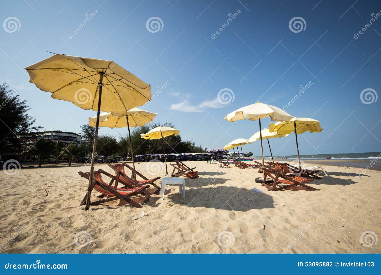 Group beach chair stock photo. Image of equator, bliss - 53095882