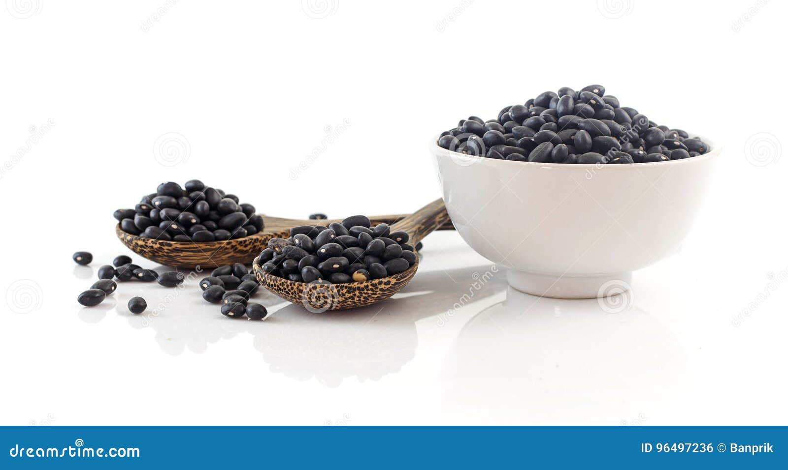 Group of black bean stock photo. Image of isolated, background 96497236