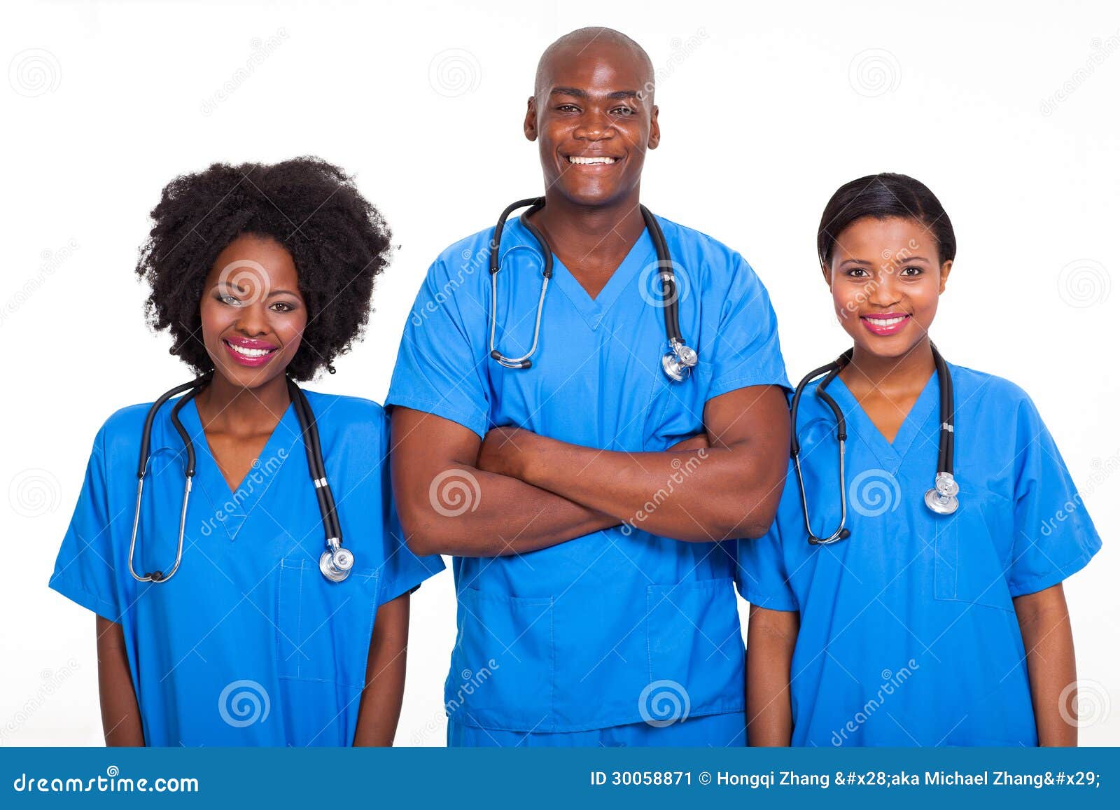 Black doctors nurses stock image. Image of handsome, group 30058871