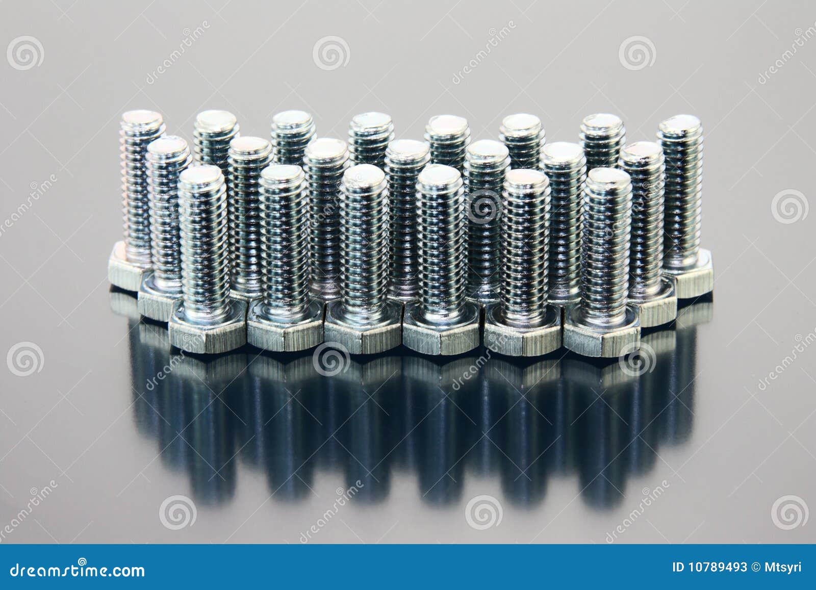 Group of bolts stock image. Image of clip, selective 10789493