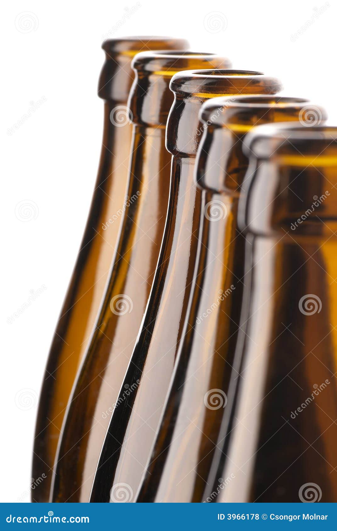 Group of Brown Beer Bottles Stock Photo Image of brewery, empty 3966178