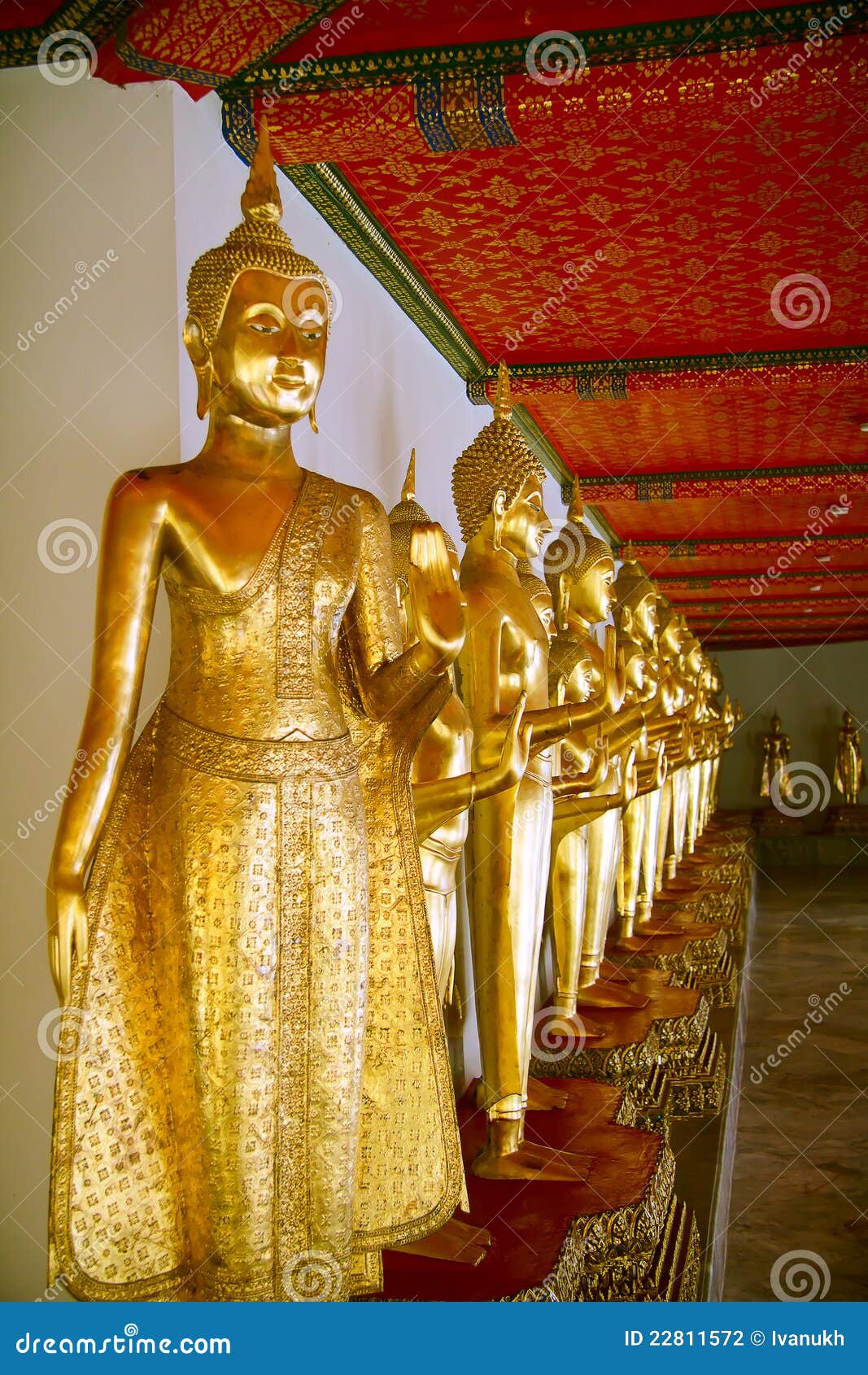 Group of buddhist statues stock photo. Image of buddha 22811572