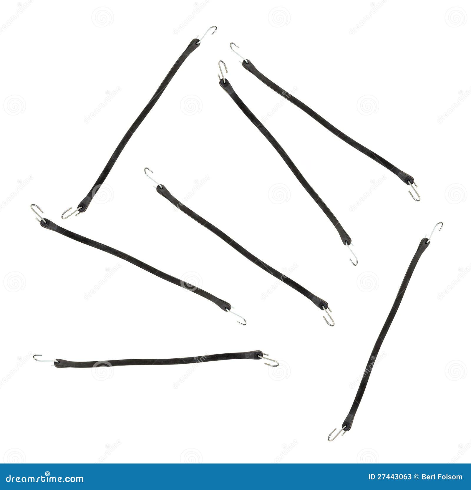 Group of bungee cords stock image. Image of isolated 27443063