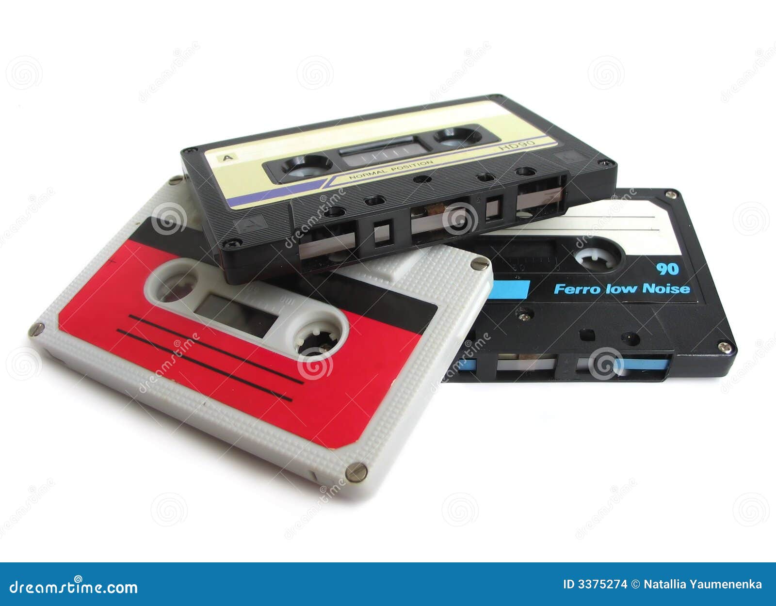 Group of cassette tapes stock photo. Image of 1980, group 3375274