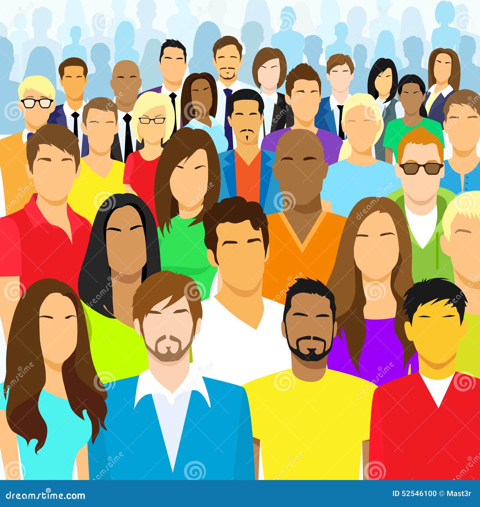 big crowd clipart - photo #29