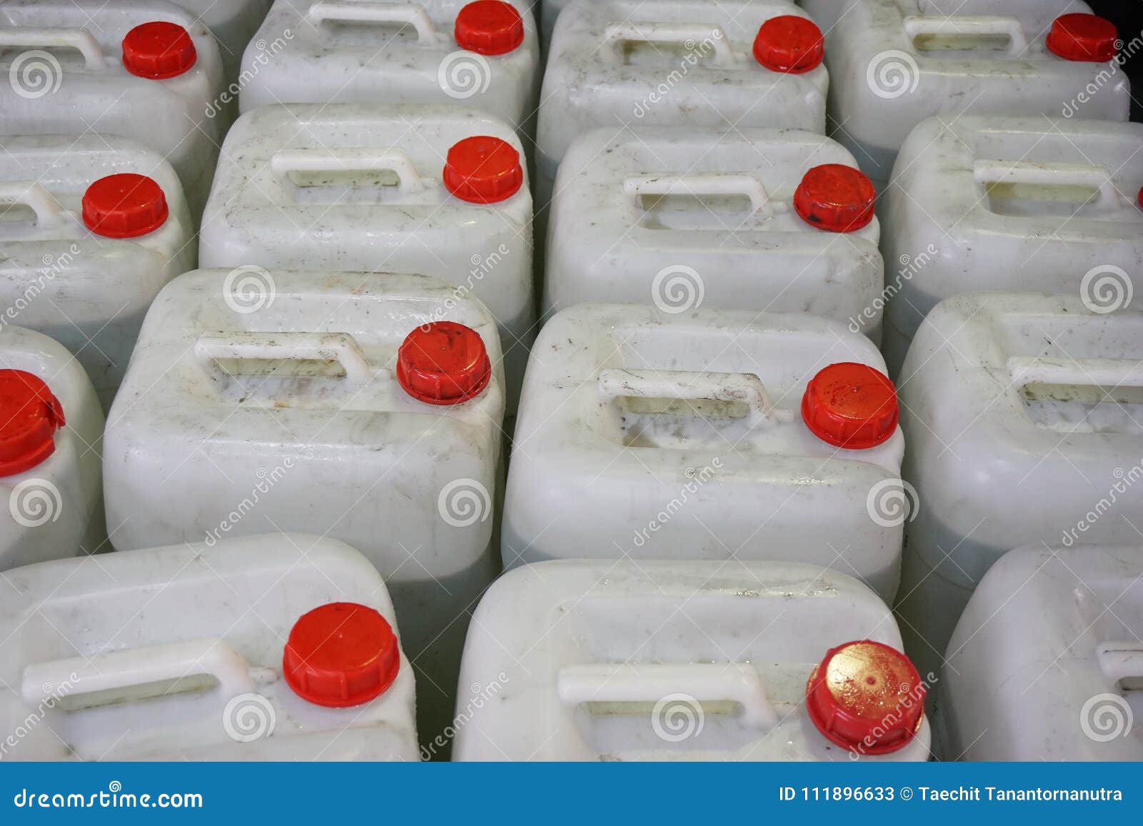 Chemical plastic container stock image. Image of packaging 111896633