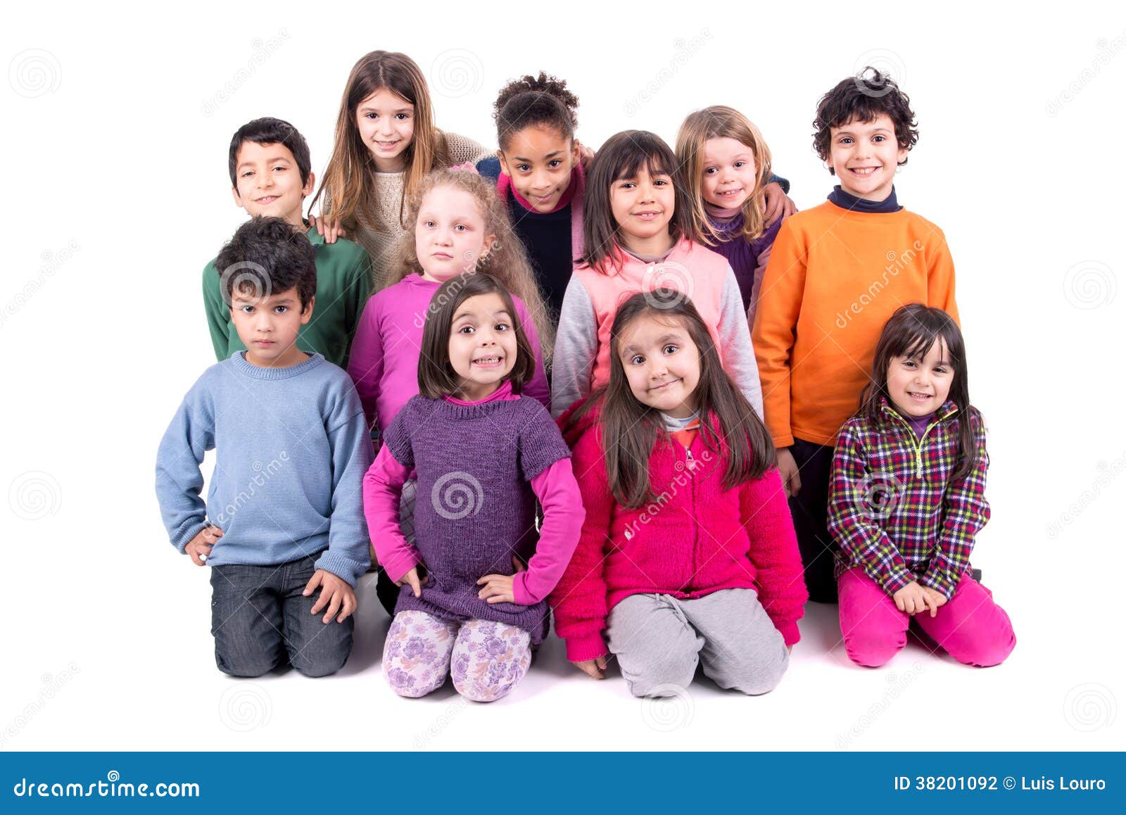 Group of children stock photo. Image of school, kids 38201092