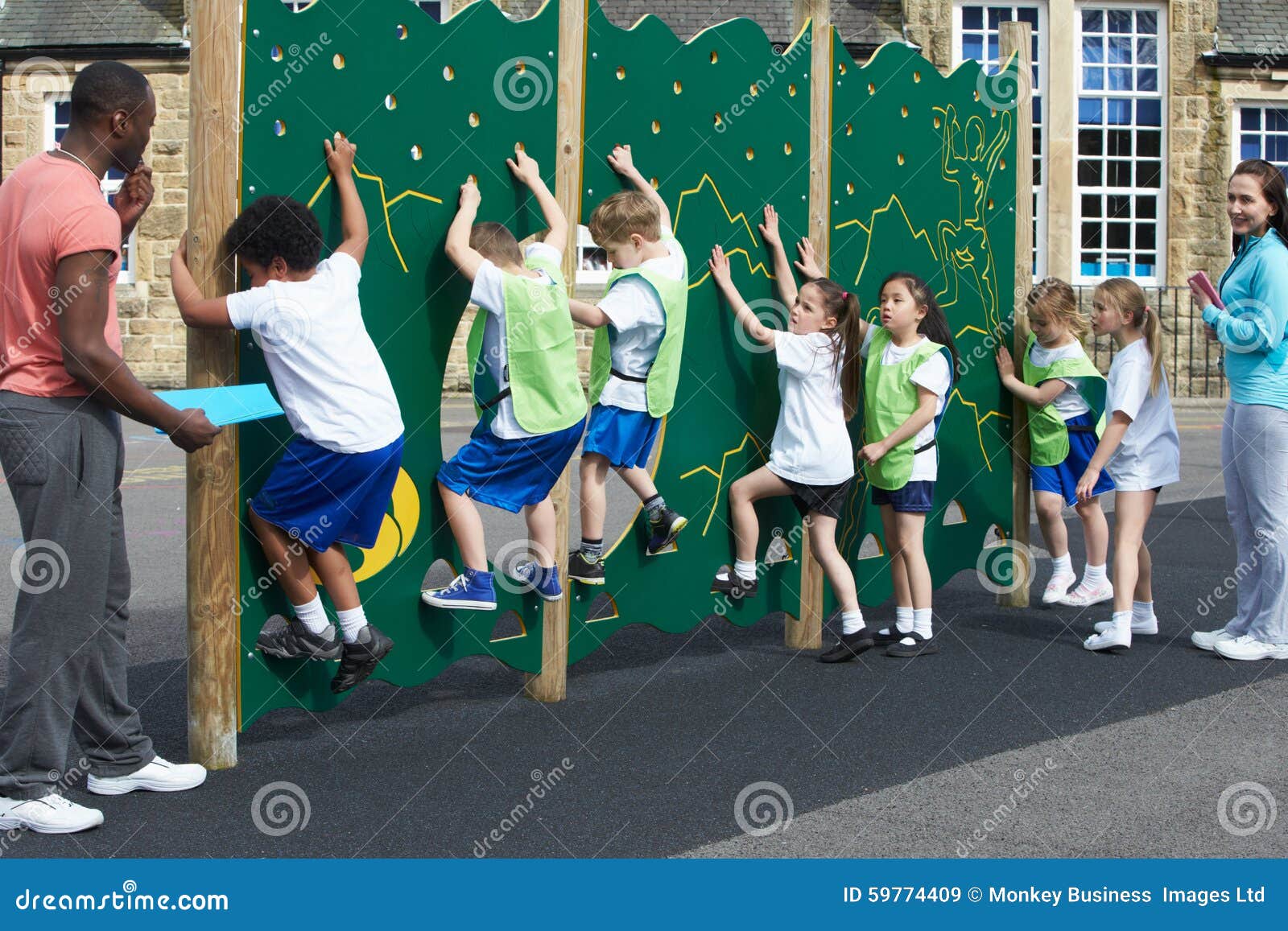 Group Of Children In School Physical Education Class Stock Image group-of-children-in-school-physical-education-class-stock-image