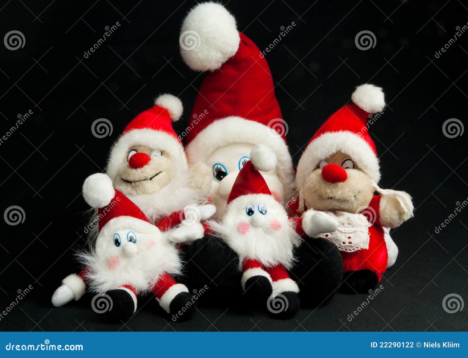 Group of christmas elfs stock photo. Image of pixies - 22290122