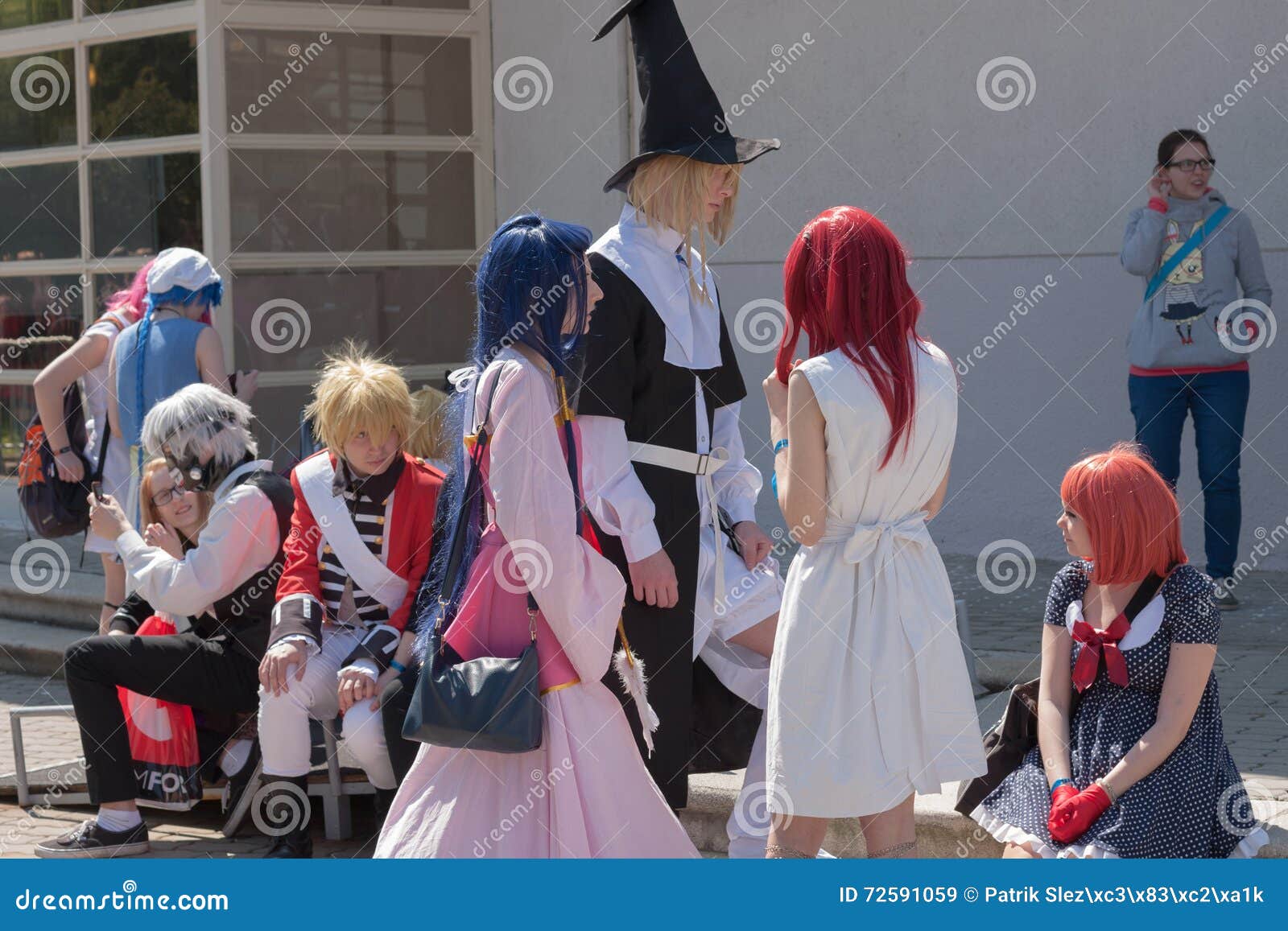 Group of Cosplayers at Animefest, Anime and Manga Convention Editorial  Stock Image - Image of anime, republic: 72591059