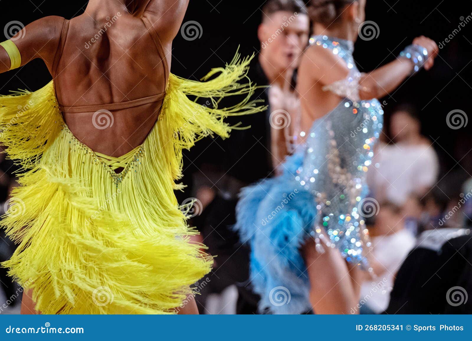 Group dancers dancing jive stock image. Image of choreography 268205341
