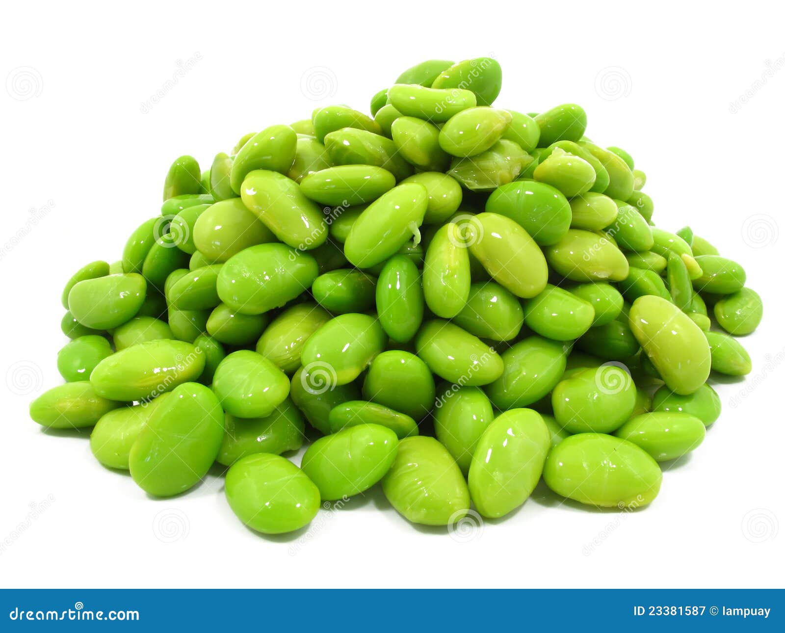 Group of Edamame Soy Beans Shelled Stock Image - Image of japanese ...