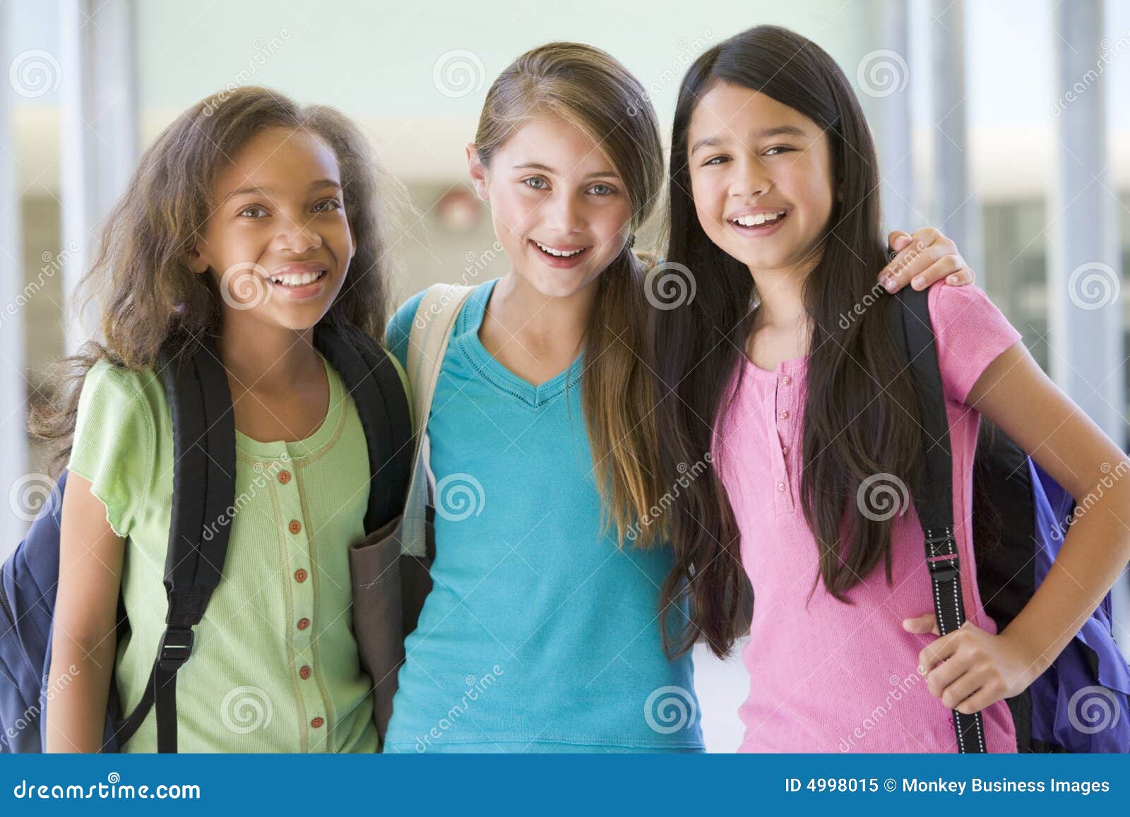 Group of Elementary School Friends Stock Image - Image of group ...