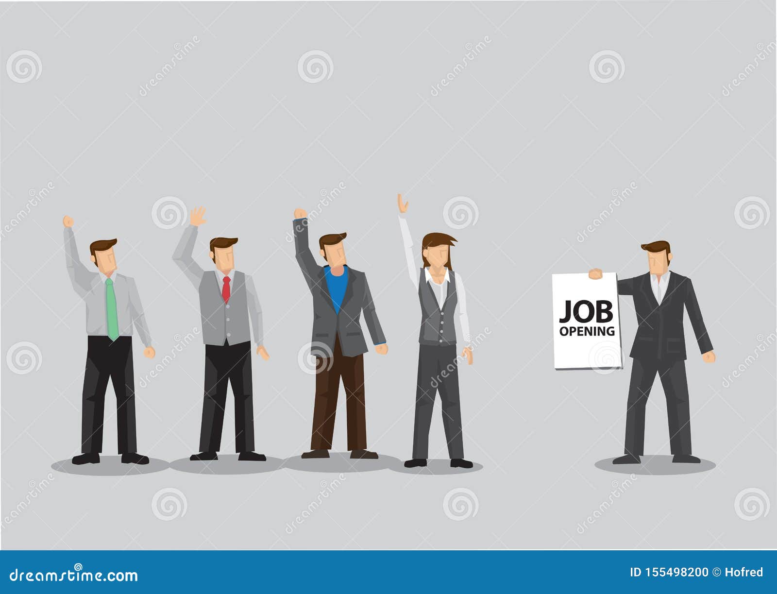 Employees Raise Hands Up for Job Opening Opportunity Cartoon Vector Illustration Stock Vector - Illustration of offer, advertisement: 155498200 Employees Raise Hands Up for Job Opening Opportunity Cartoon Vector Illustration Stock Vector - Illustration of offer, advertisement: 155498200