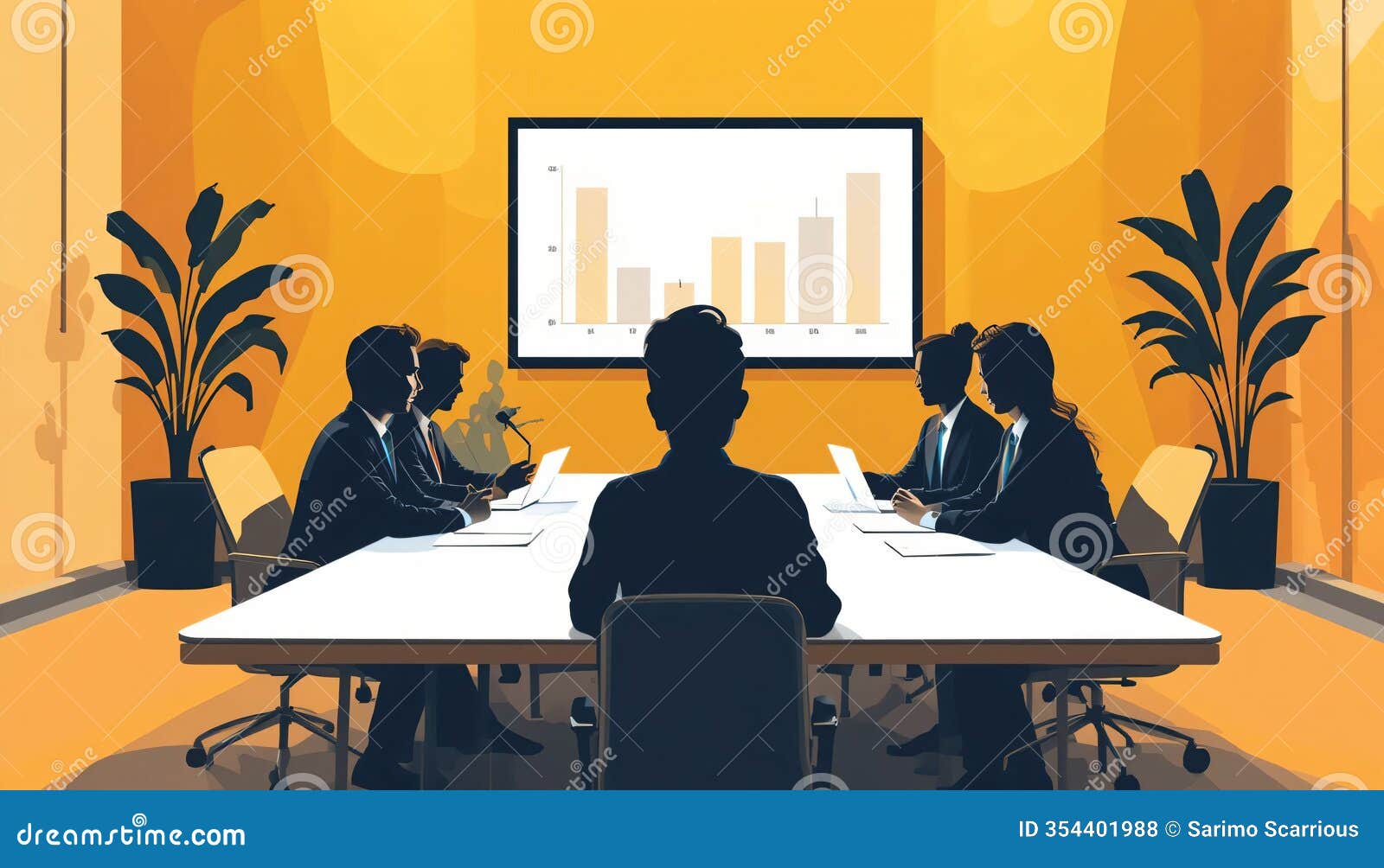 business meeting with diverse professionals in modern office