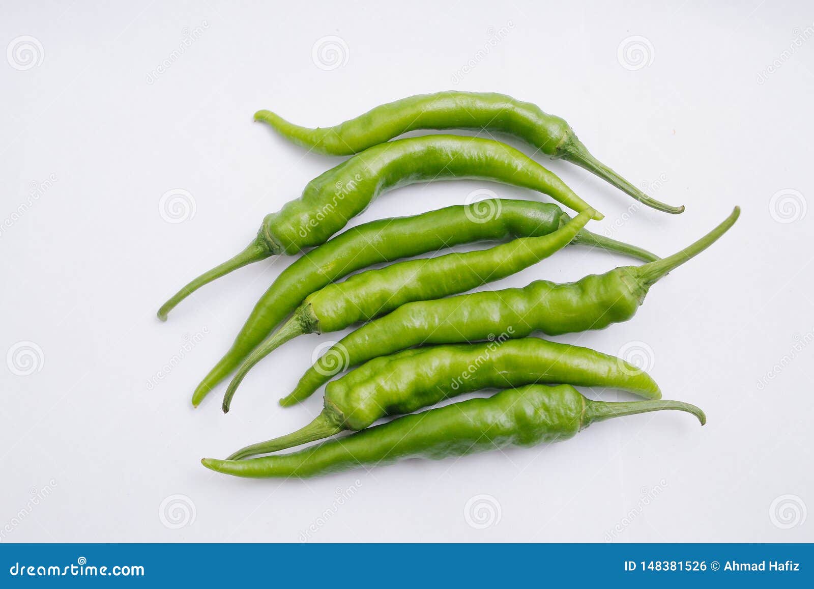 Group of Fresh Green Chili Peppers Isolated on White Background Stock Photo Image of chillies