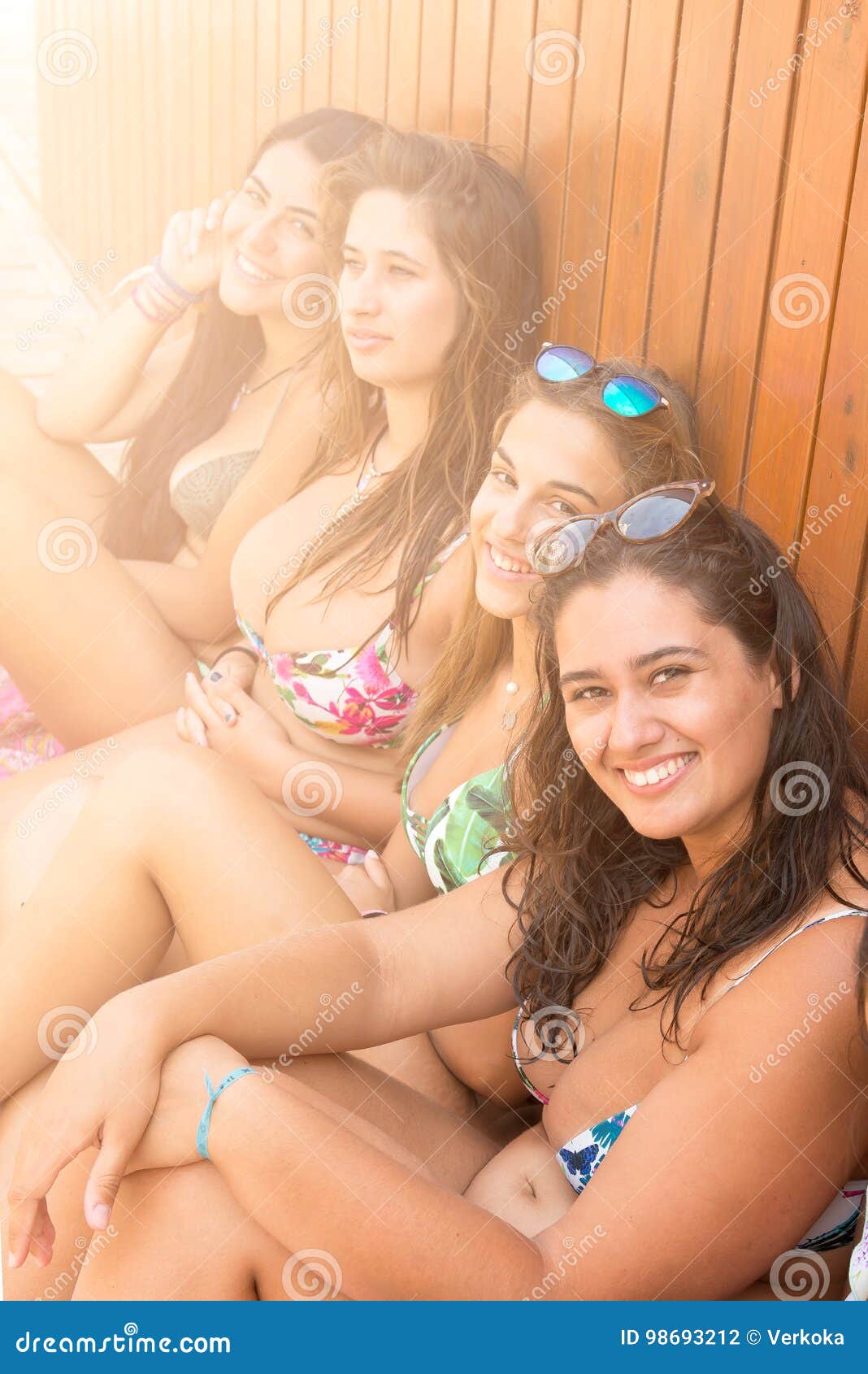 Group of Friends at the Beach Stock Photo Image of outside, friends 98693212
