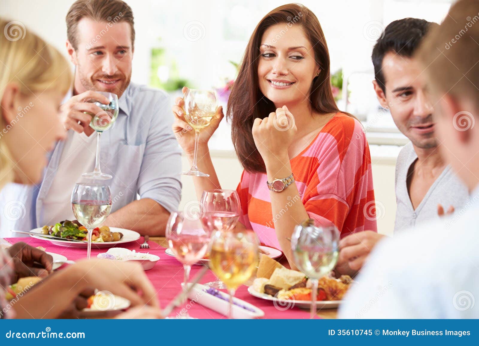 friends around the kitchen table