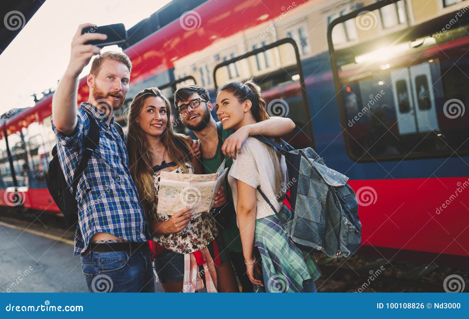 group travel on train