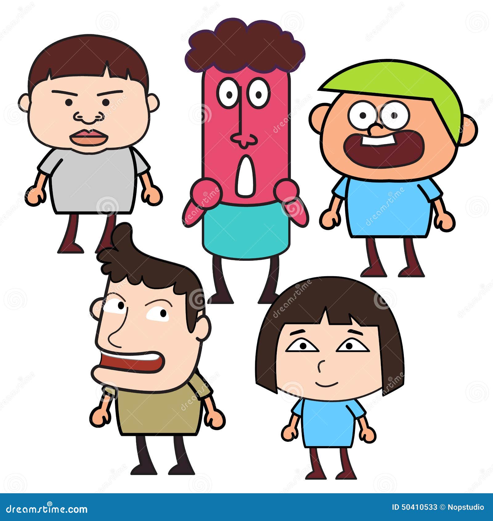 Funny Cartoon People Stock Illustrations – 209,558 Funny Cartoon ...