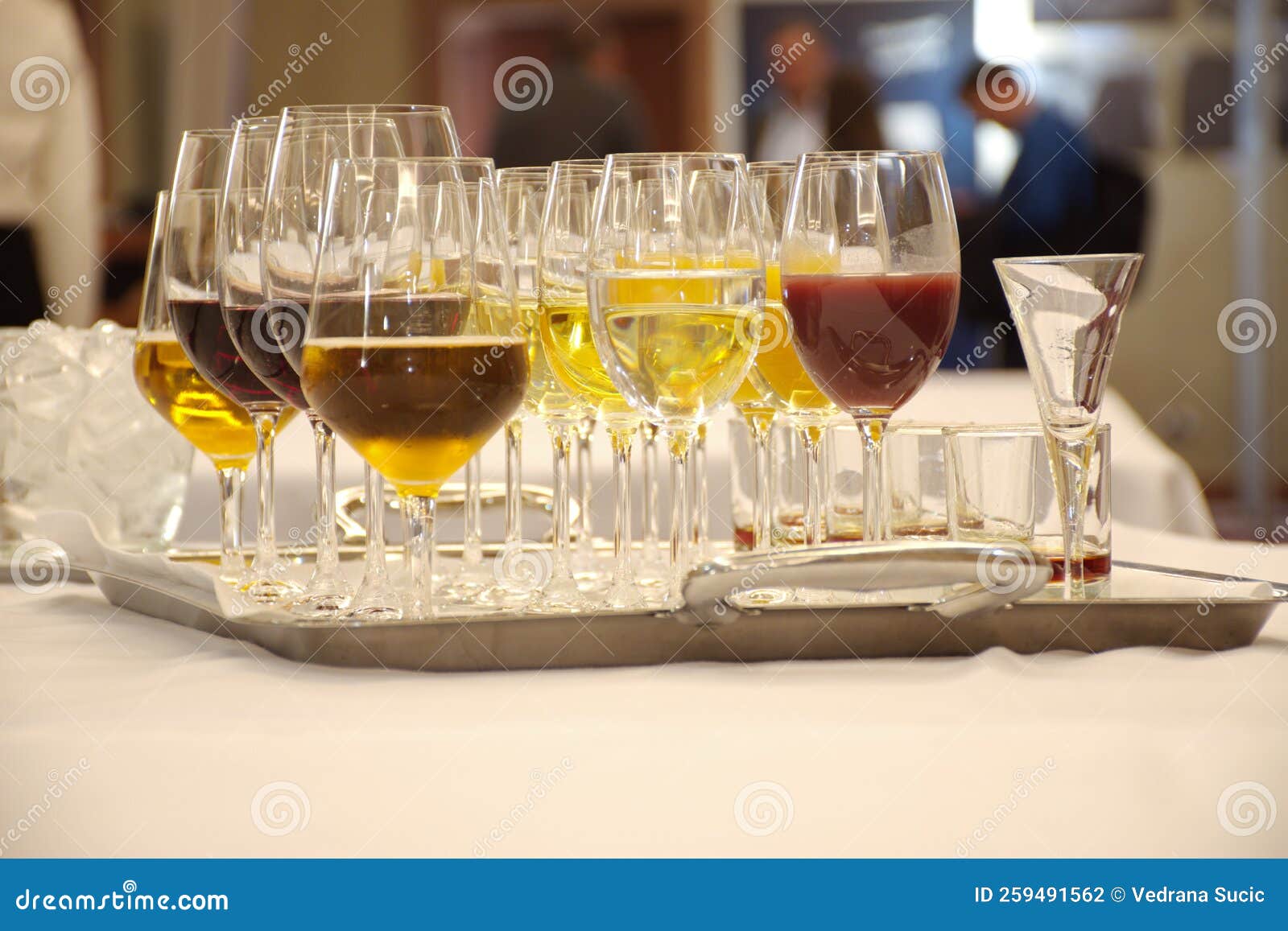 Glasses with drinks stock photo. Image of still, party 259491562