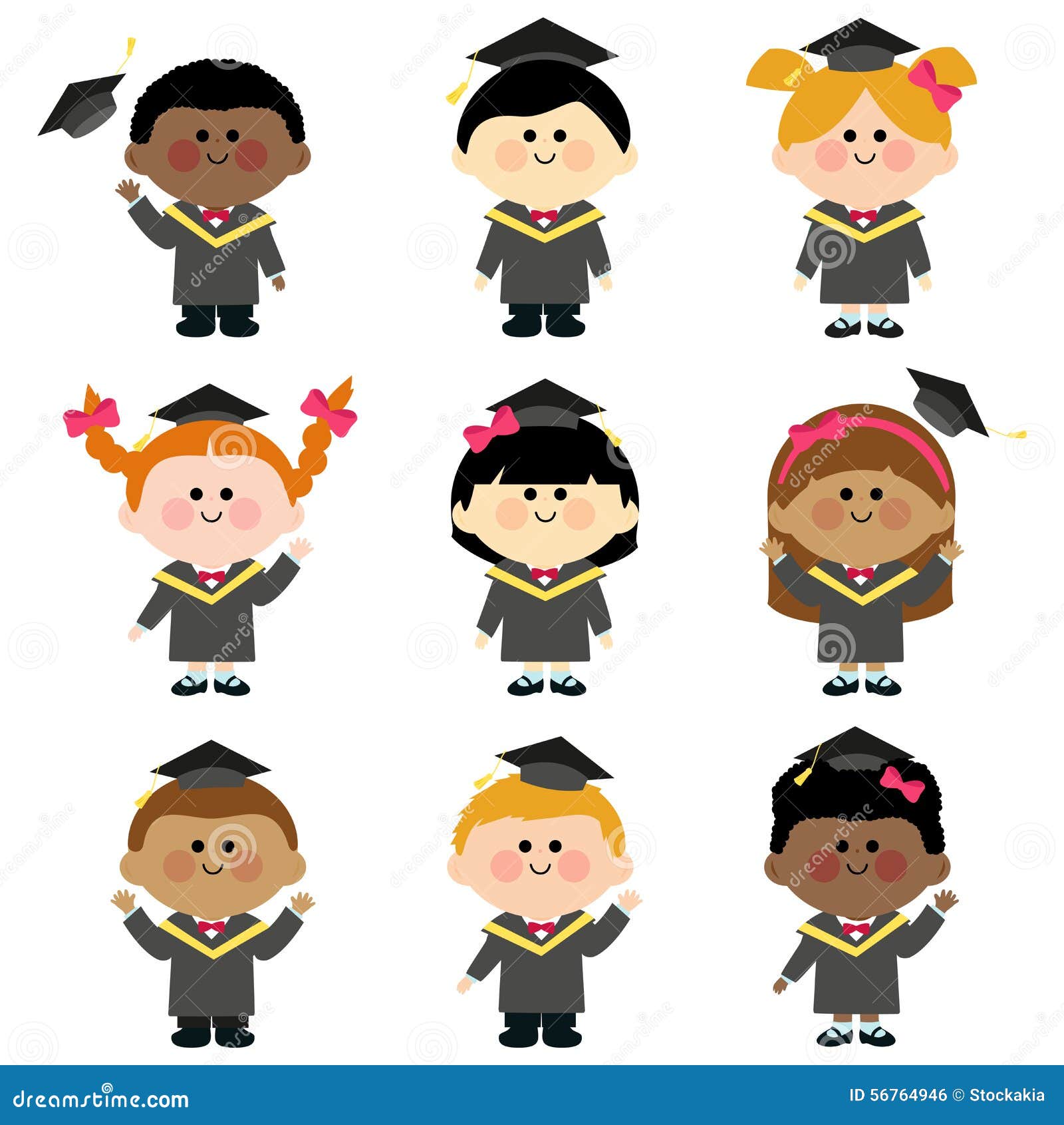 Child Matte Red Graduation Cap & Gown - Preschool & Kindergarten –  Graduation Cap and Gown