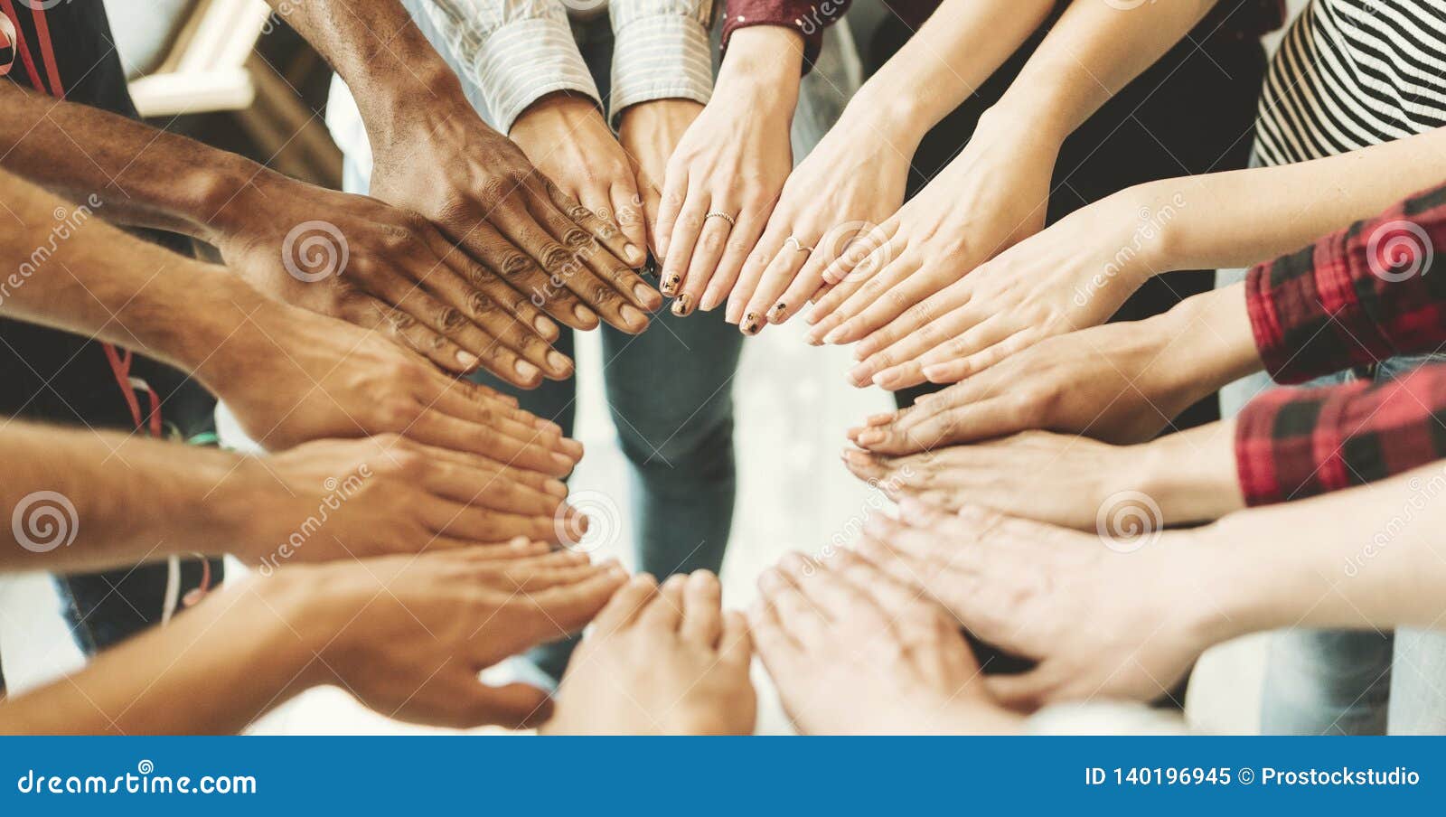 Power of Cooperation Concept Stock Image Image of circle, happy