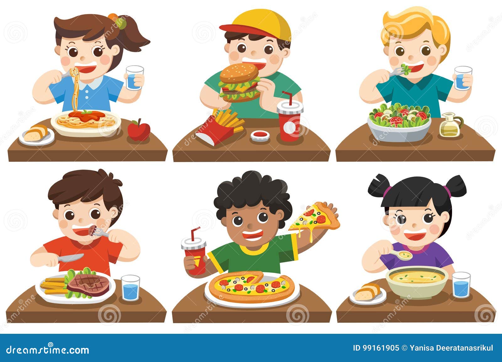 food for kids clipart