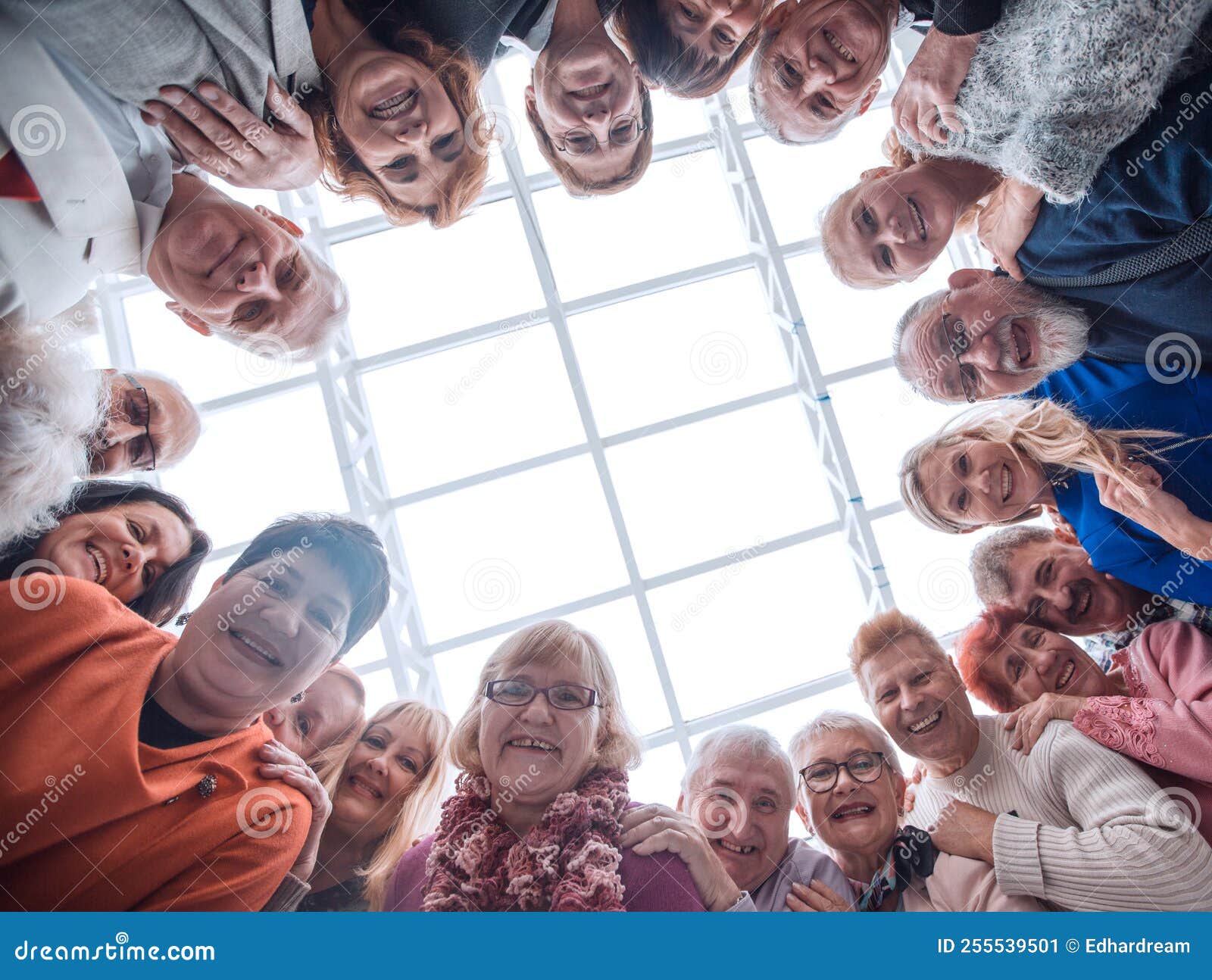 People Fist Together Circle Teamwork Concept Stock Image - Image of