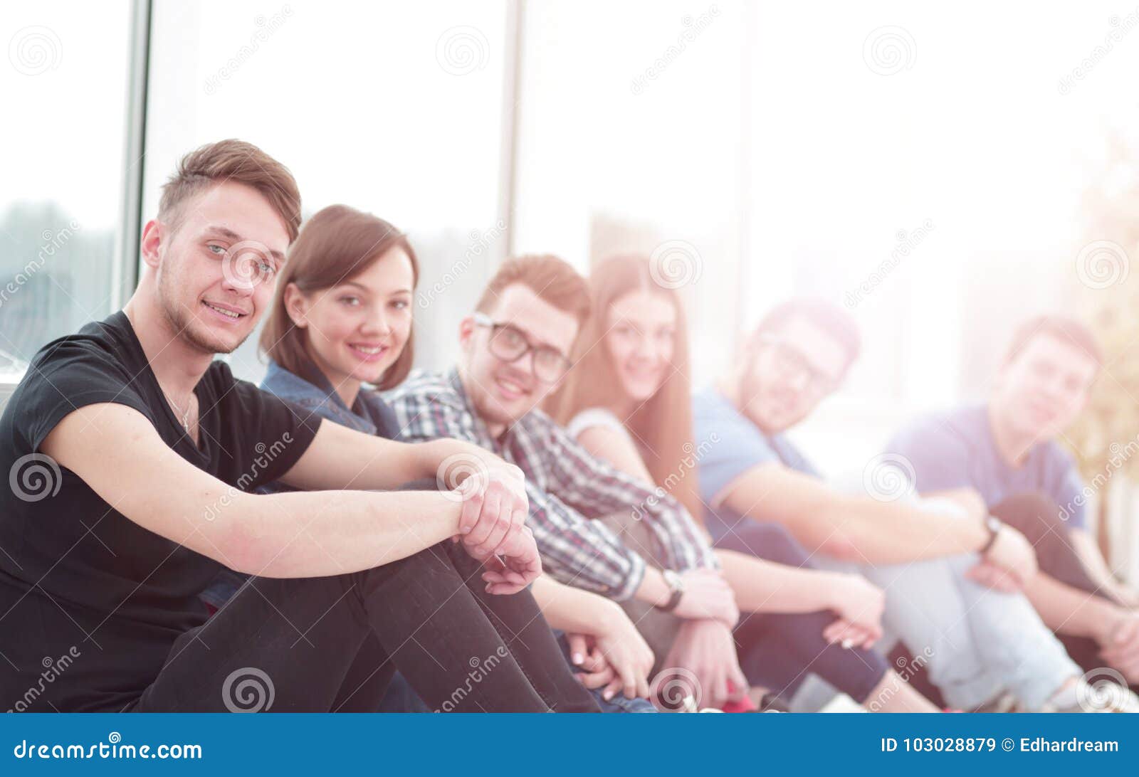 Funny Young People Smile and Having Fun Stock Image - Image of cheerful,  sill: 103028879