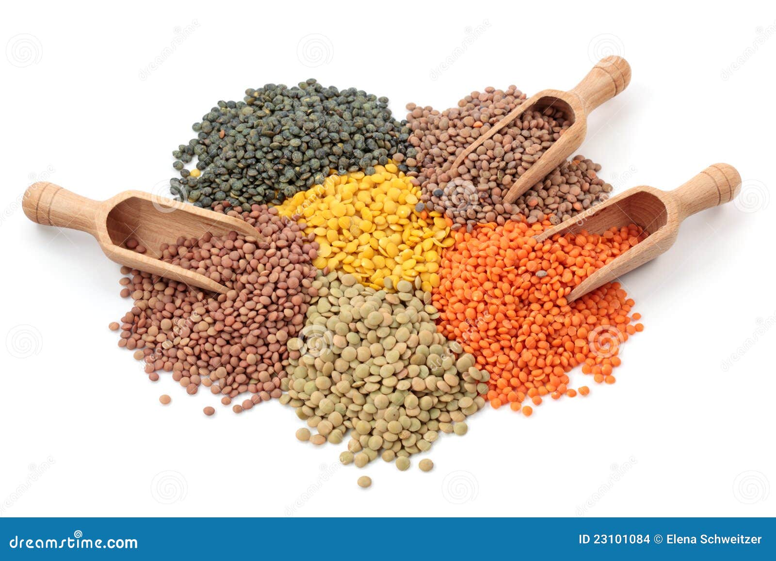 group of lentils