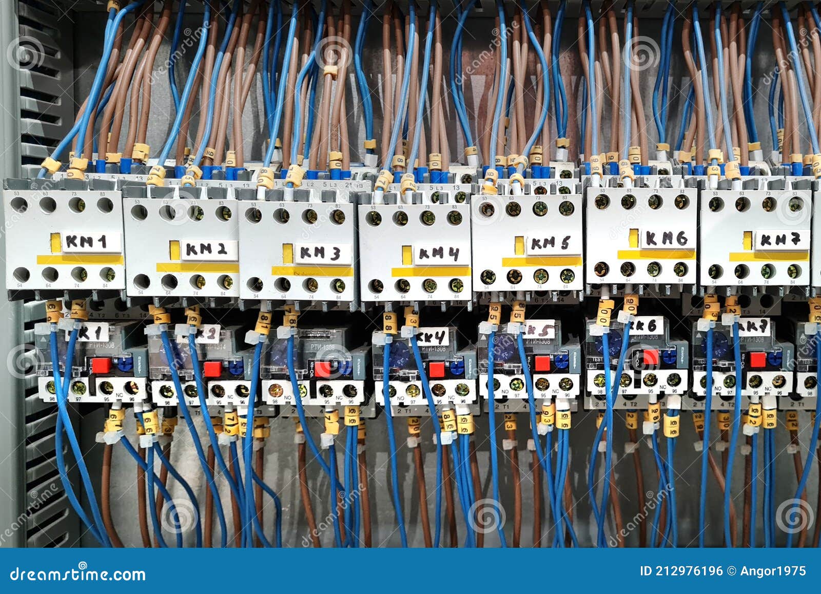 Group of Starters in Electrical of Automation Control