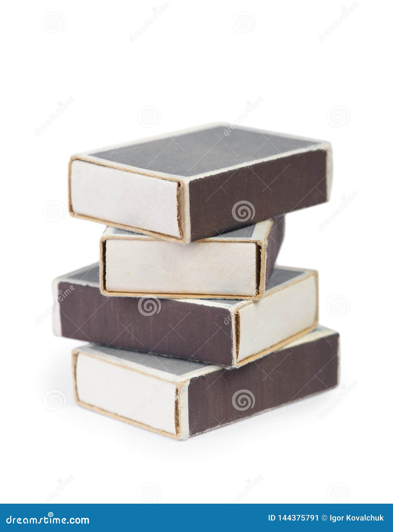 Blank Matchboxes Stock Photography 48094226