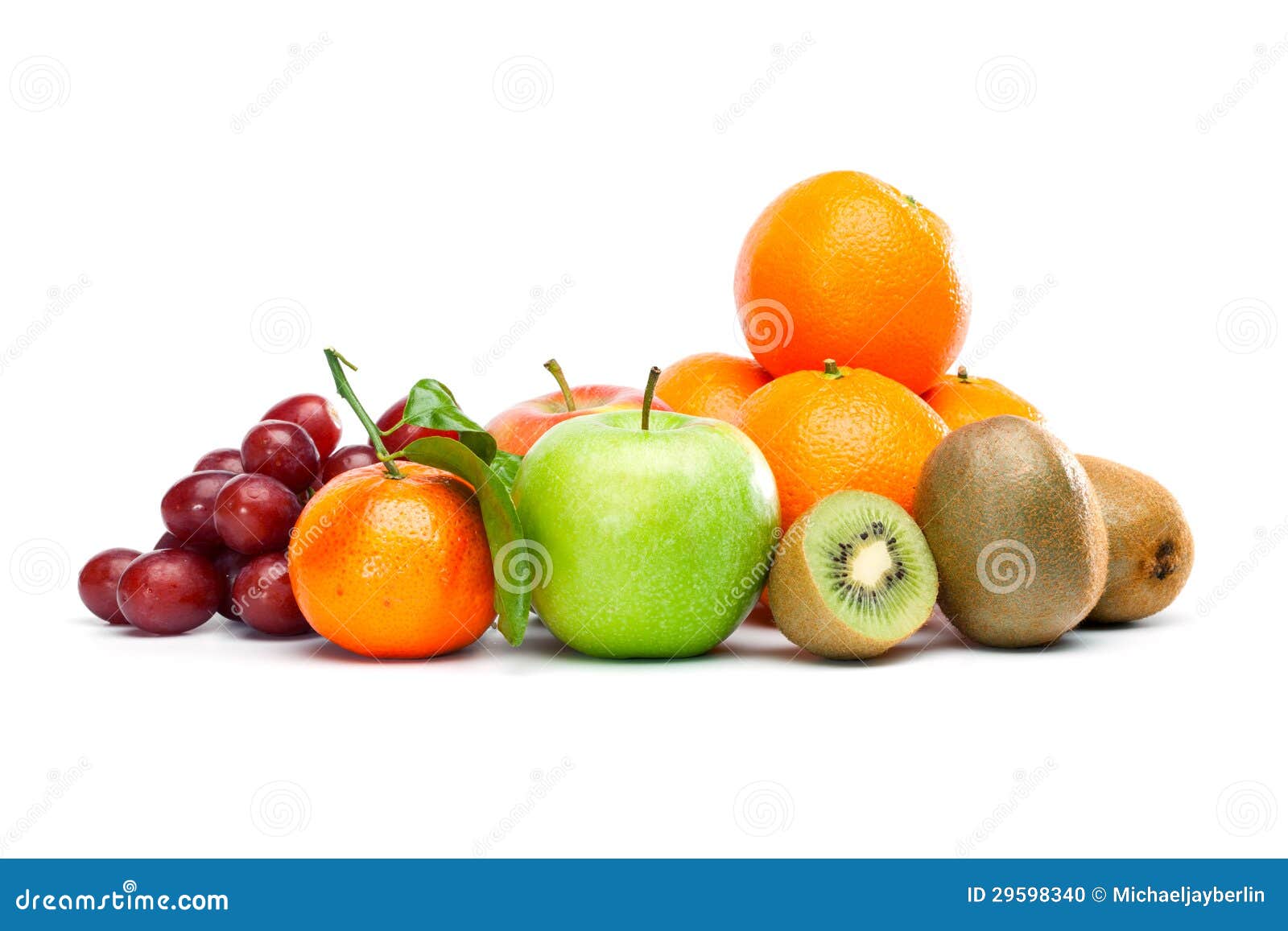 Group of Mixed Fruits stock photo. Image of oranges, object 29598340