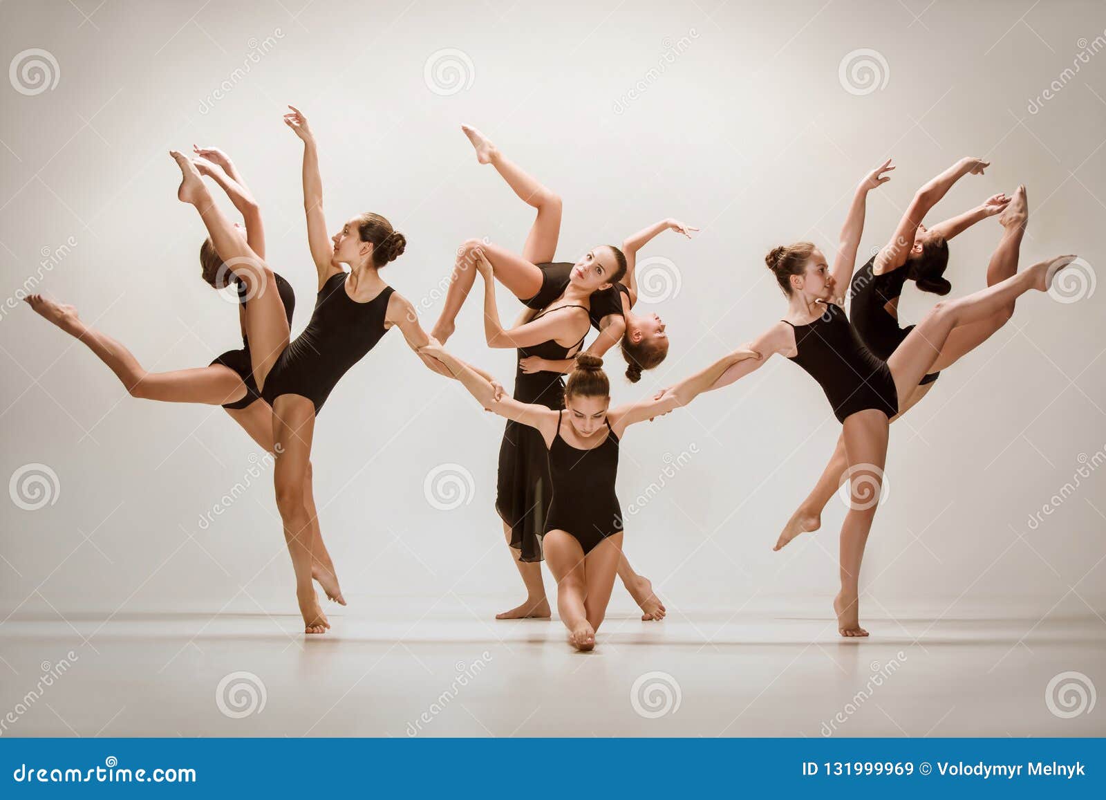 The Group of Modern Ballet Dancers Stock Image Image of dancer, attractive 131999969