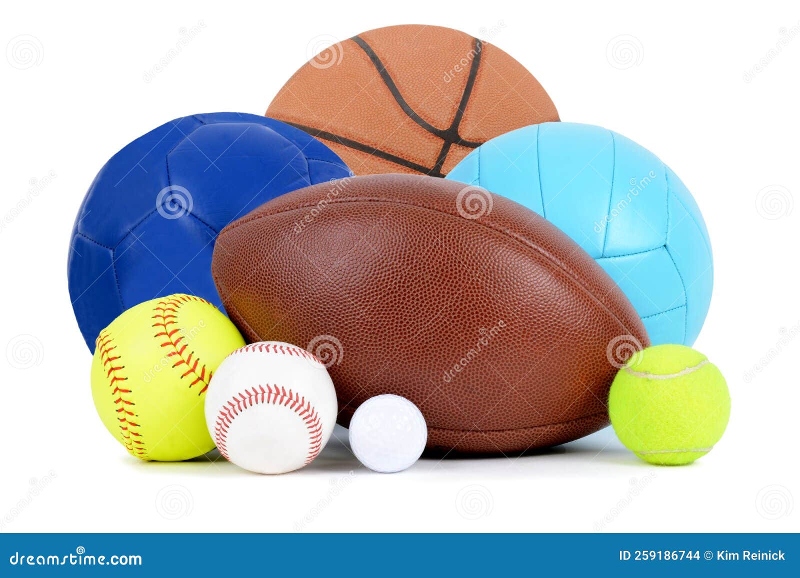 Group of Multi Balls for Sports Stock Photo Image of sports, soccer