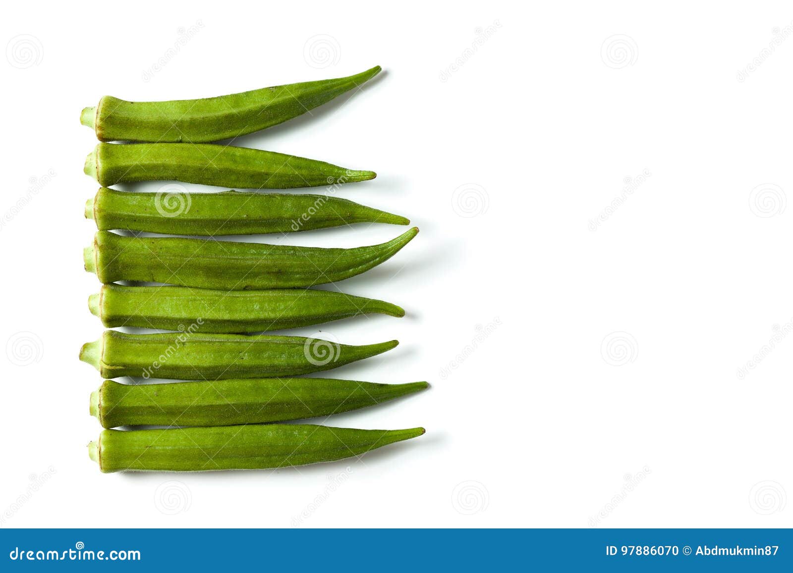 A group of okra stock photo. Image of gardening, bowl 97886070
