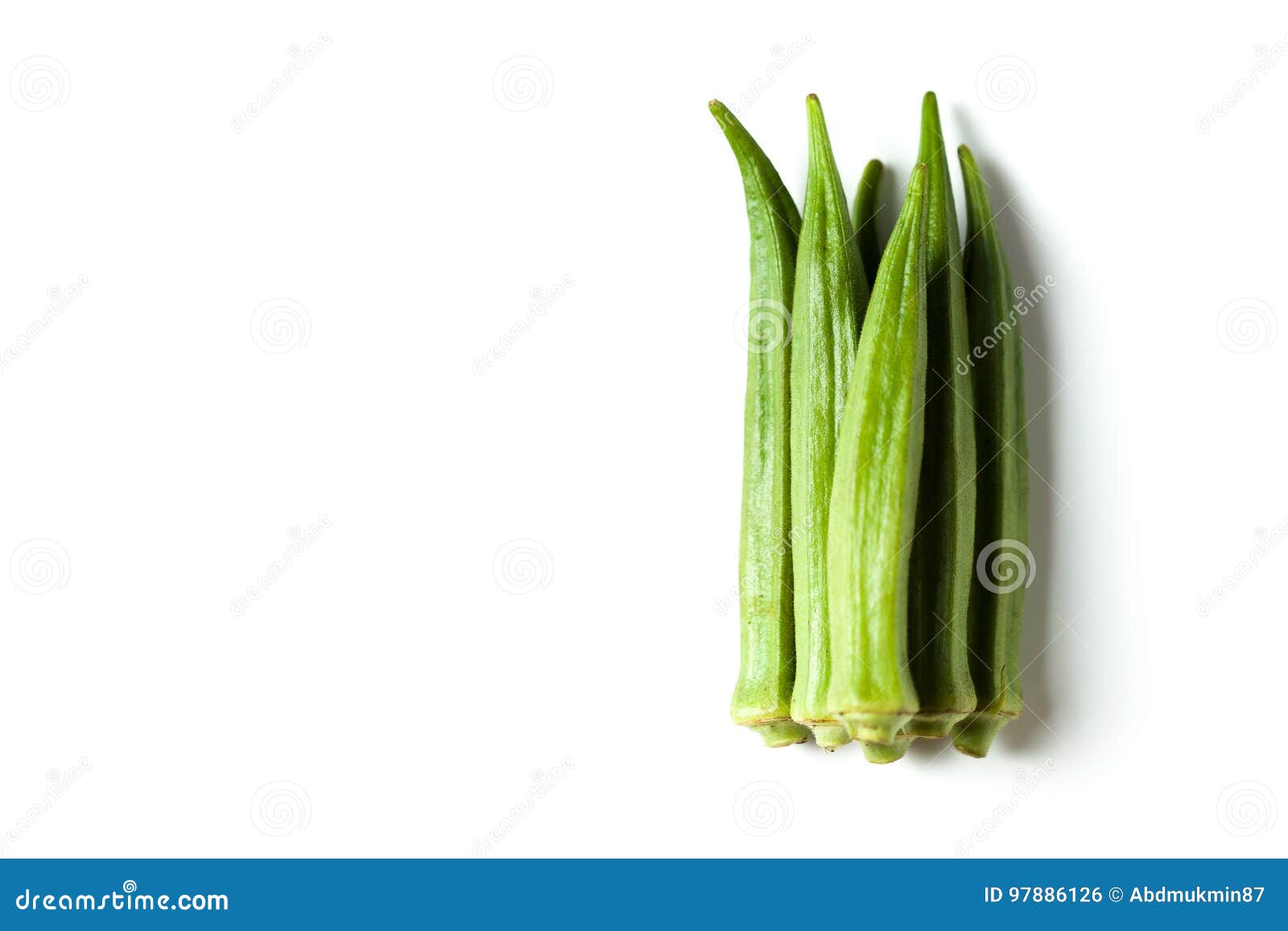 A group of okra stock photo. Image of fresh, culinary 97886126