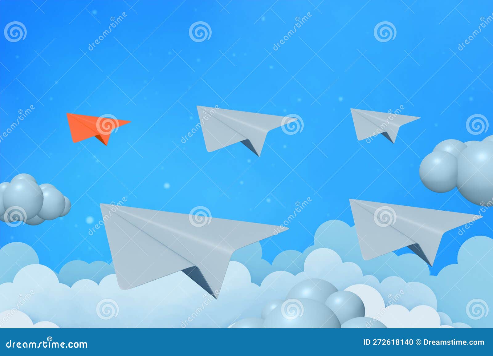 Group Paper Clips On A Blue Background Royalty Free Illustration group-paper-clips-on-a-blue-background-royalty-free-illustration