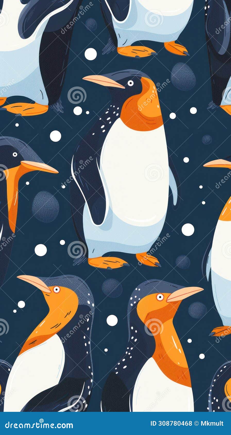 group of penguins standing together